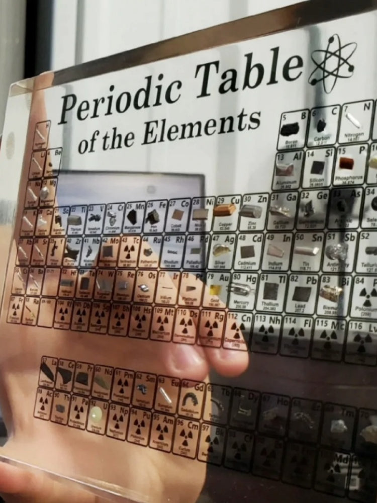 3D Acrylic Periodic Table