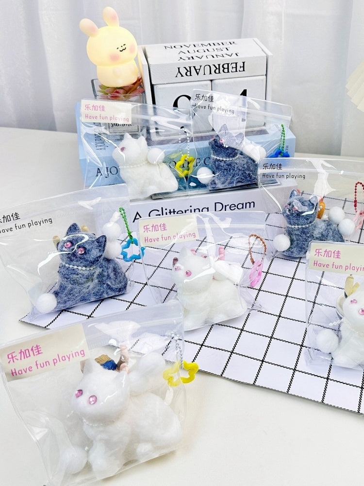 Adorable 3D Cat & Bear Squishy Toys