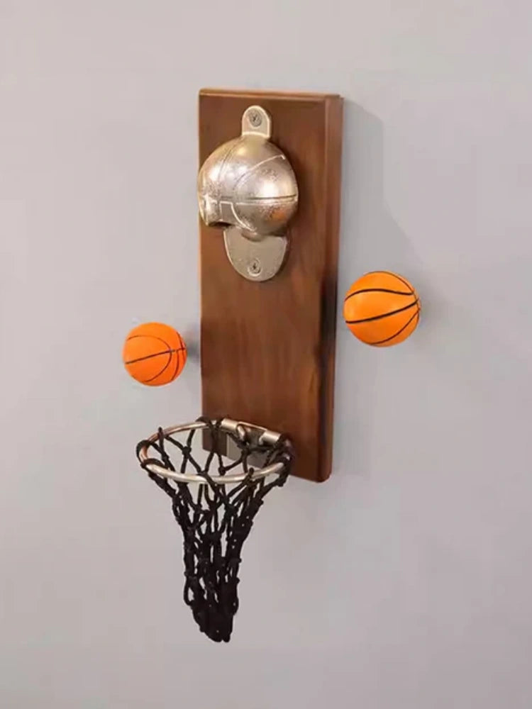 HoopShot Walnut Bottle Opener