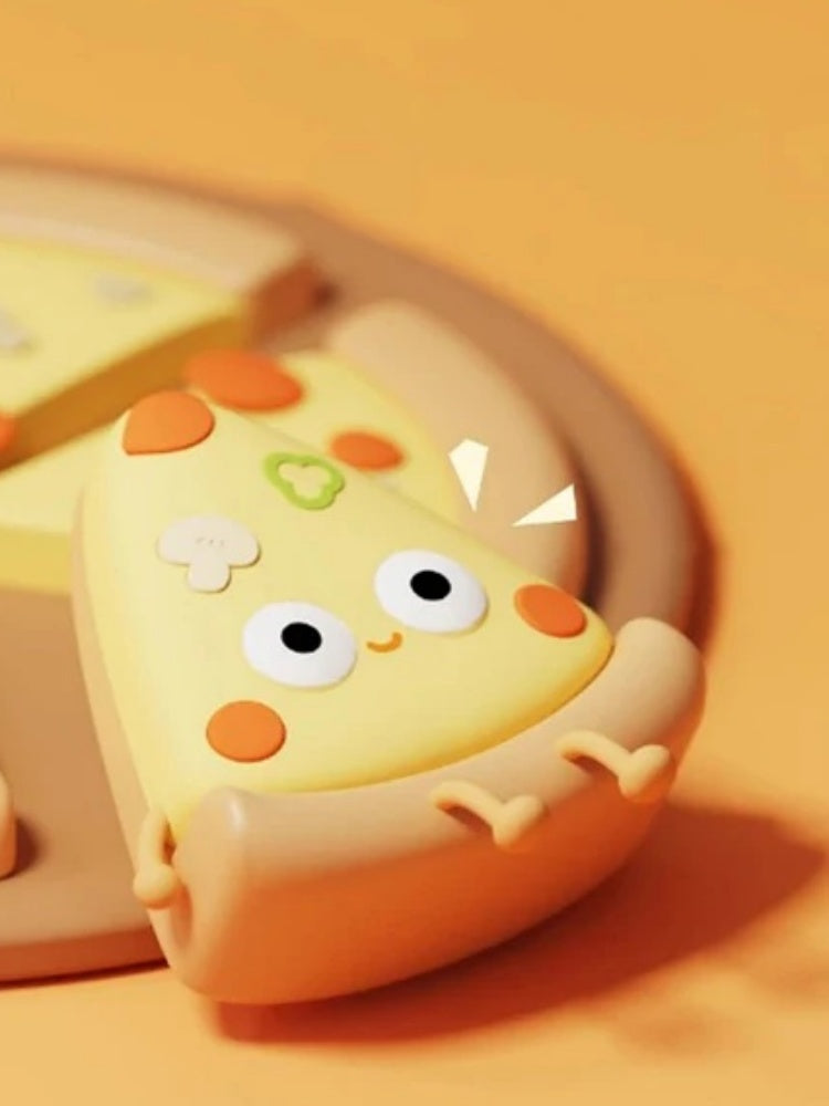 Pizza Silicone Night Light for Kids & Adults