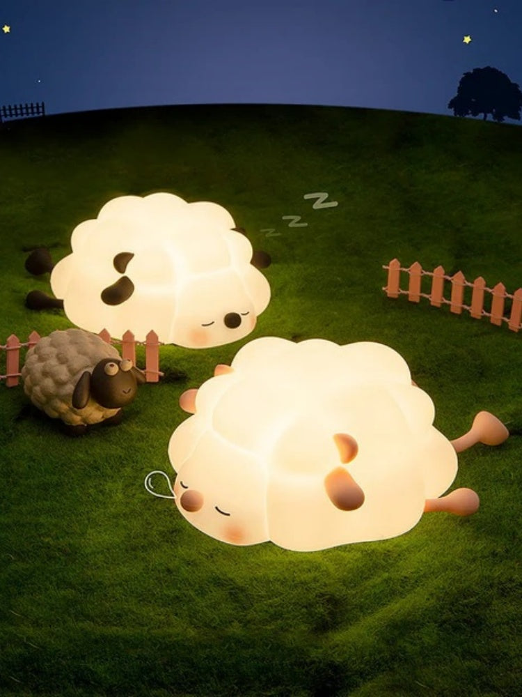 Silicone Sheep Night Light