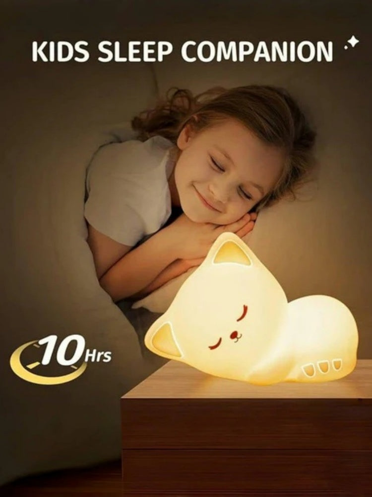 Cat Silicone Night Light