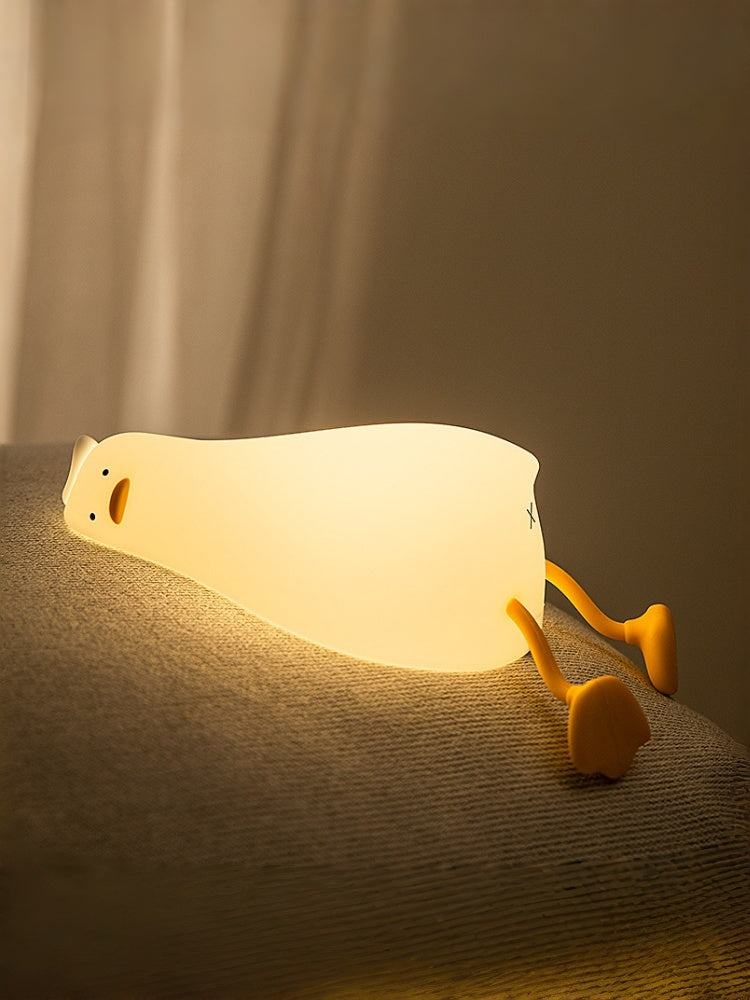 “Lying Duck” Silicone Night Light
