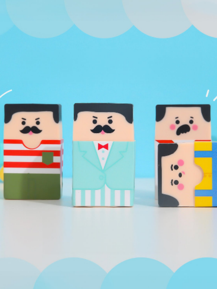 "Old Man" Eraser - 2 Pack