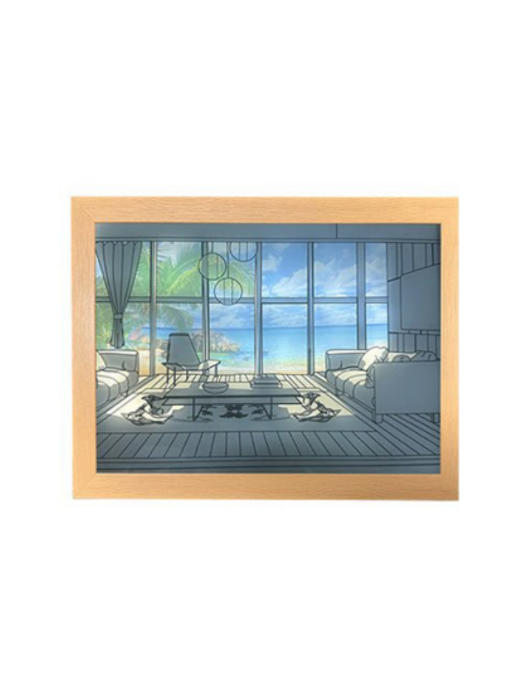 LED Light Shadow Painting