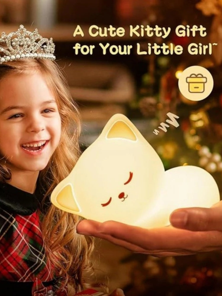 Cat Silicone Night Light
