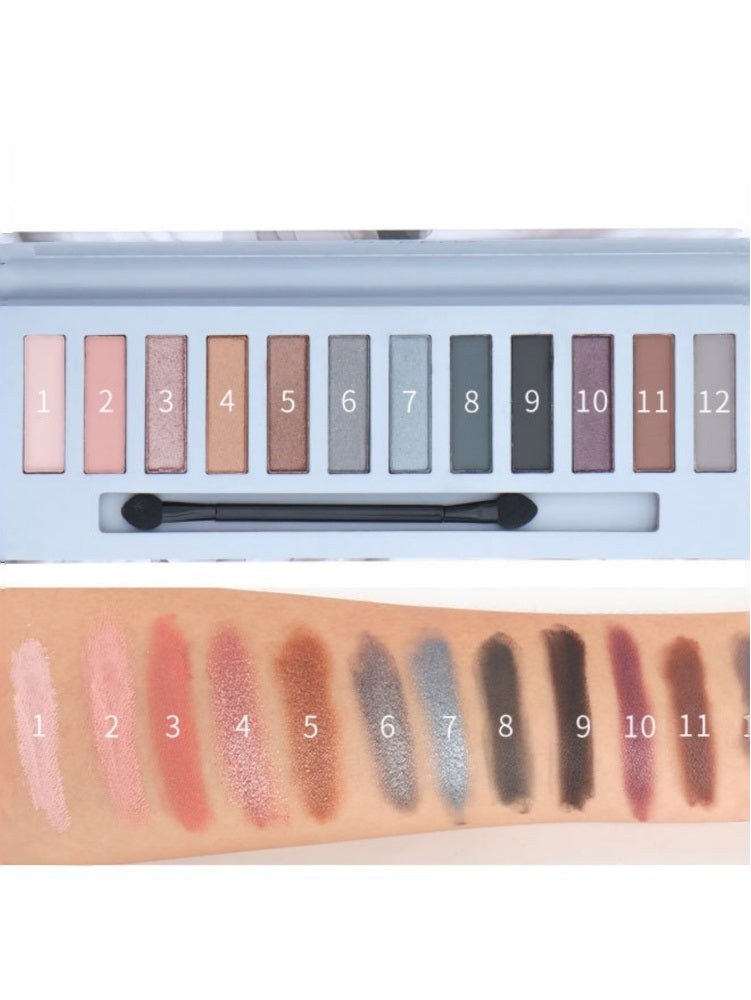 12-Color Eyeshadow Palette