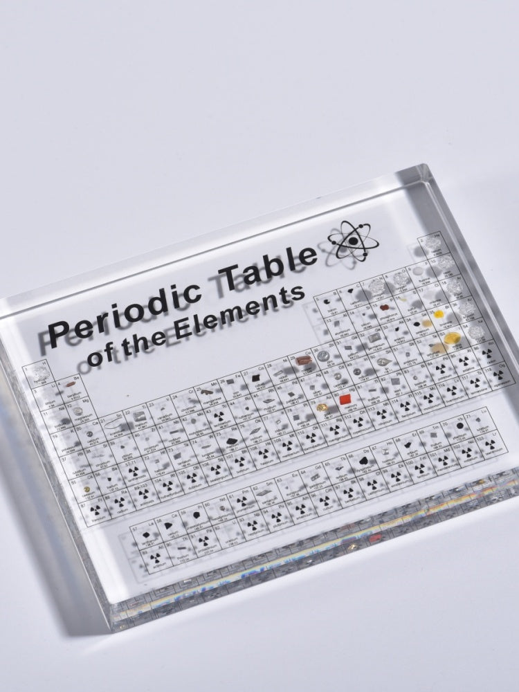 3D Acrylic Periodic Table
