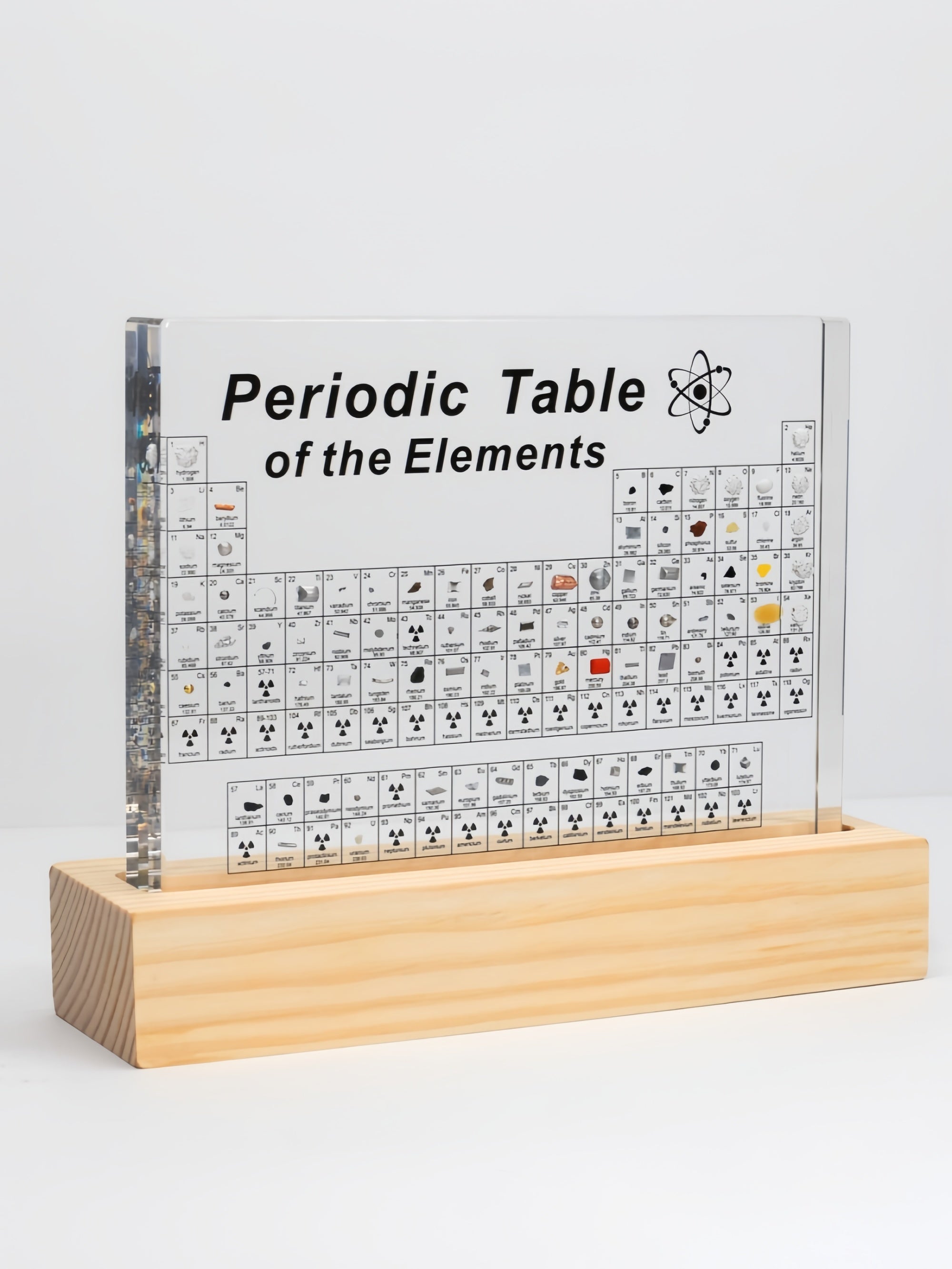 3D Acrylic Periodic Table