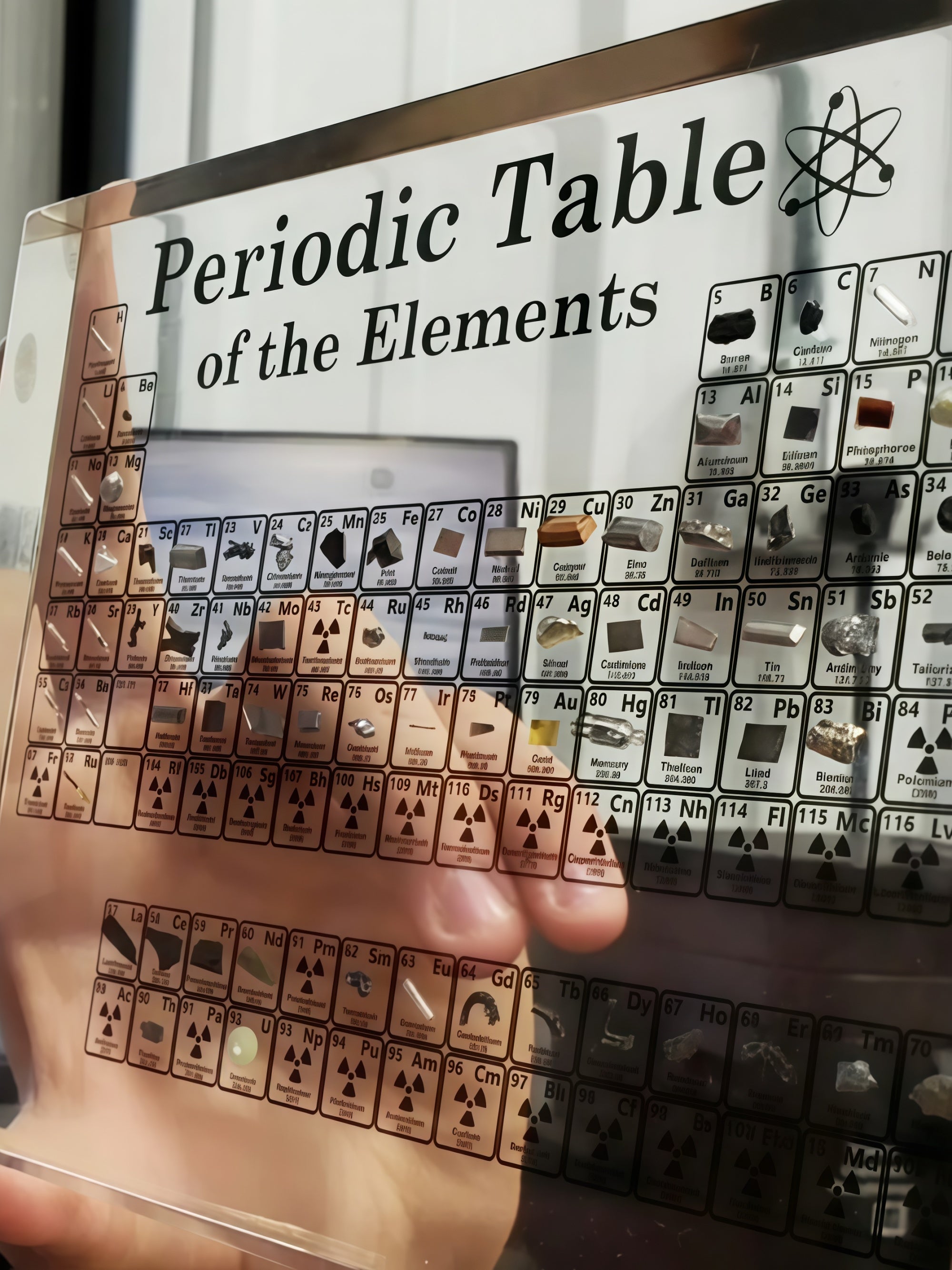3D Acrylic Periodic Table