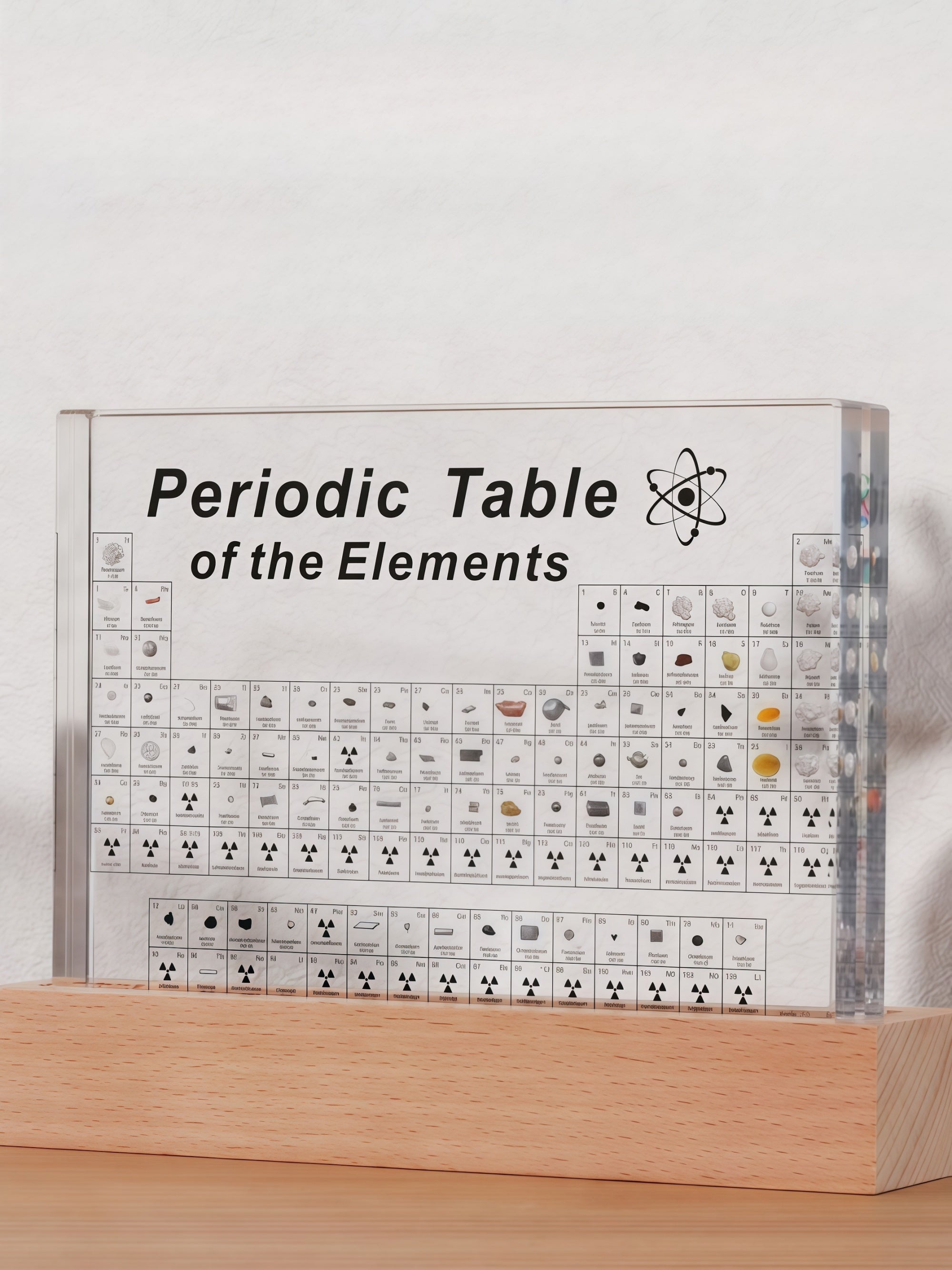 3D Acrylic Periodic Table