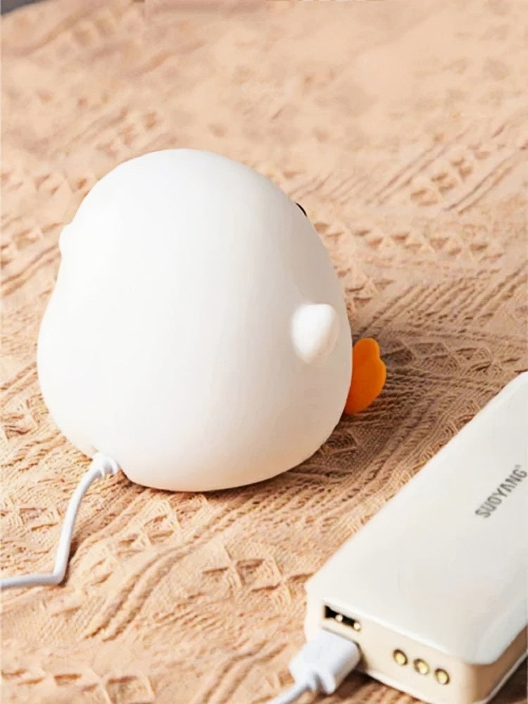 Bean Duck” Silicone Night Light