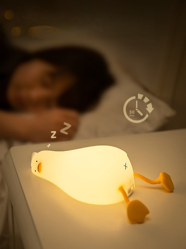 “Lying Duck” Silicone Night Light