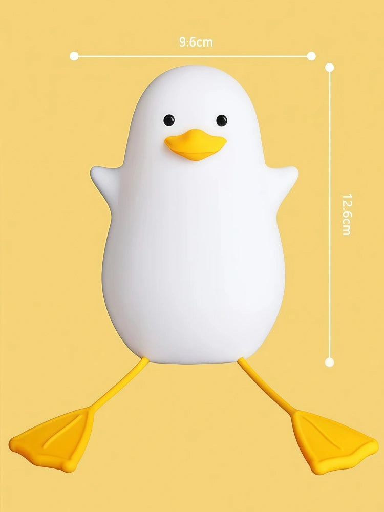 Sitting Quack Cute Night Lamp with Sensor