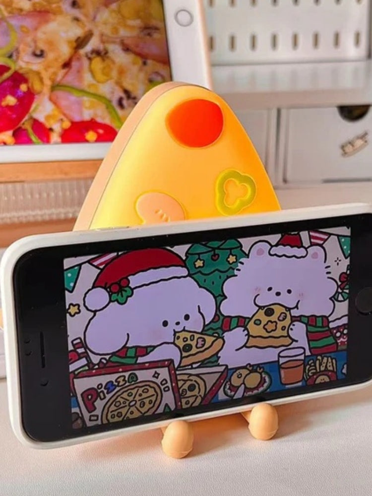 Pizza Silicone Night Light for Kids & Adults