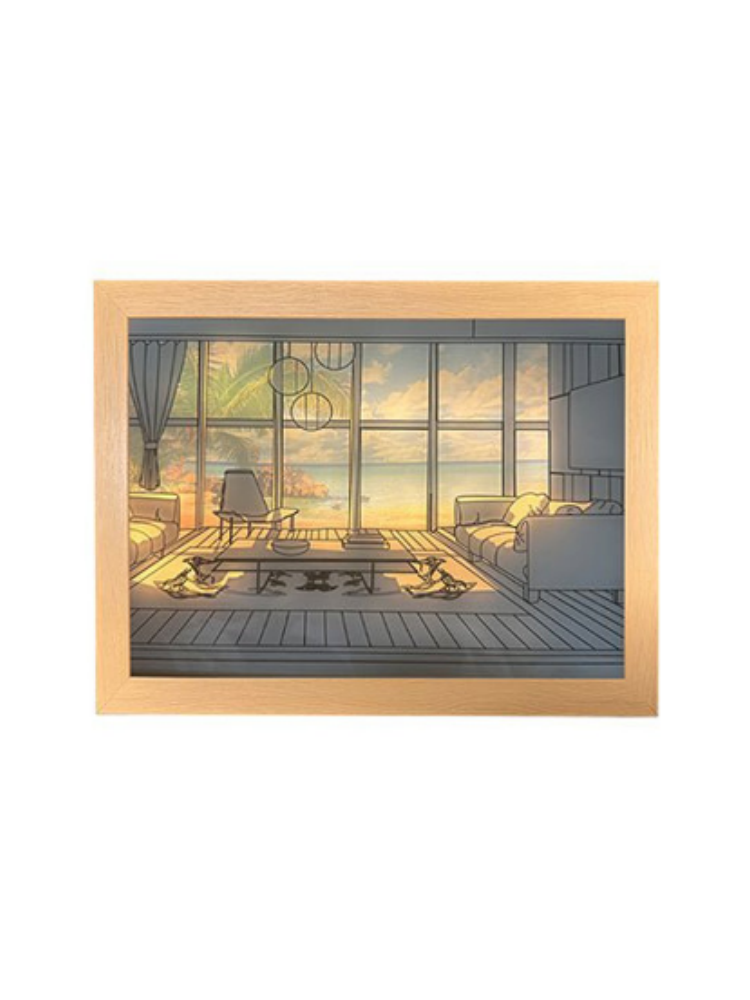 LED Light Shadow Painting