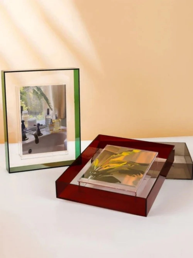 Acrylic Transparent Photo Frame