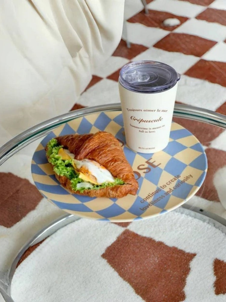 Ins-style Bamboo Fiber Plate