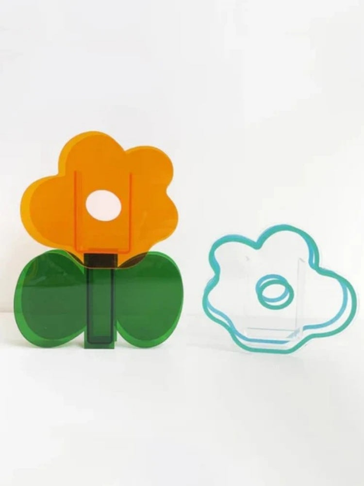 Acrylic Tulip Flower Vase