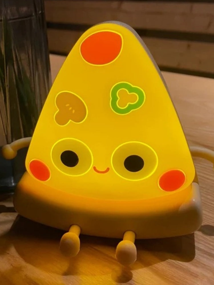 Pizza Silicone Night Light for Kids & Adults