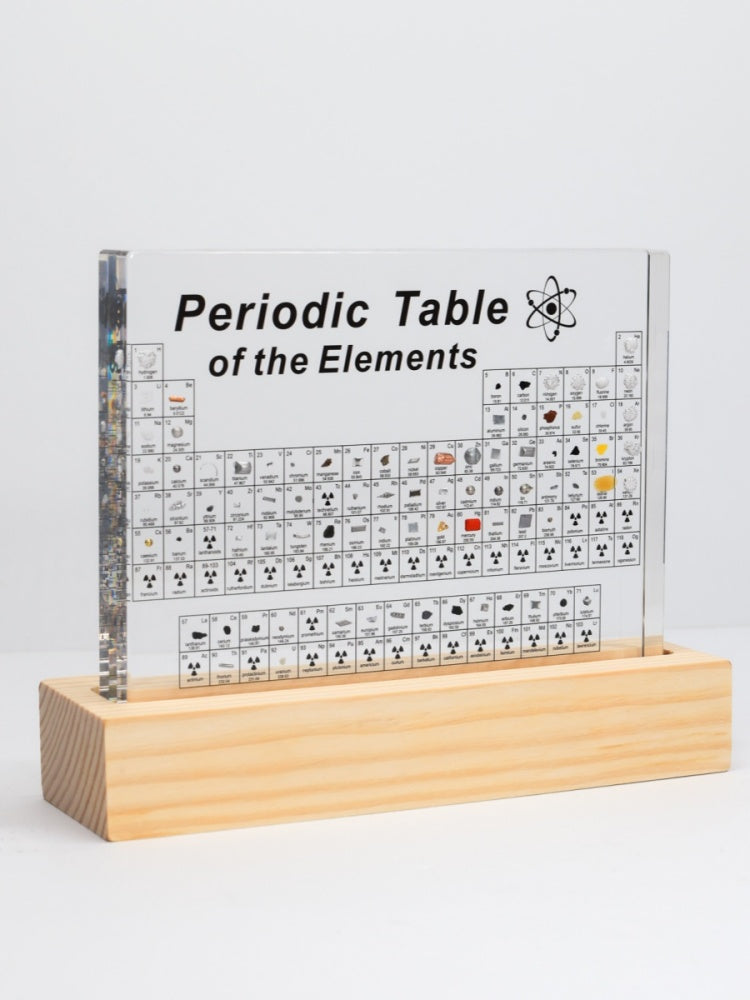 3D Acrylic Periodic Table