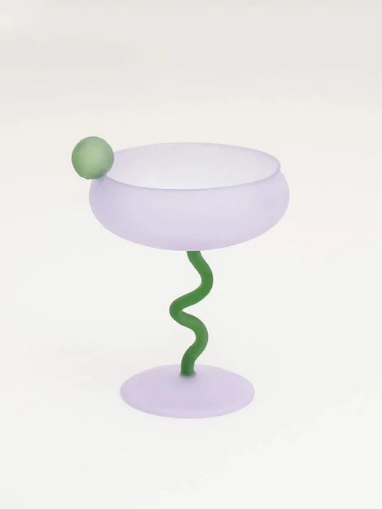 Twisty Candy Goblet