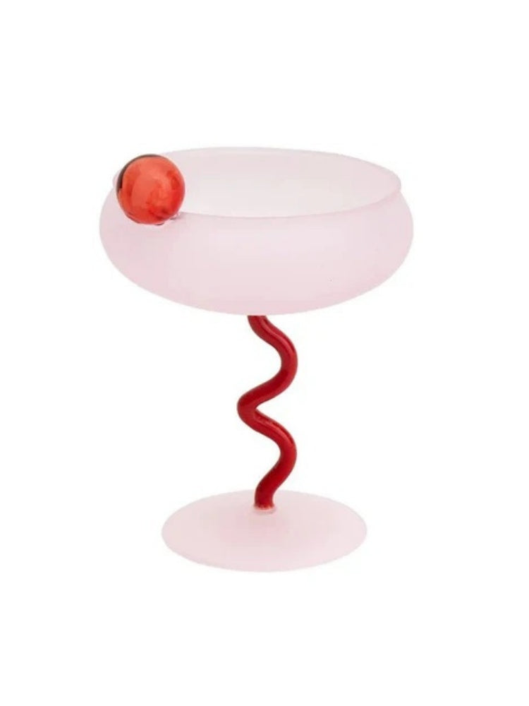 Twisty Candy Goblet