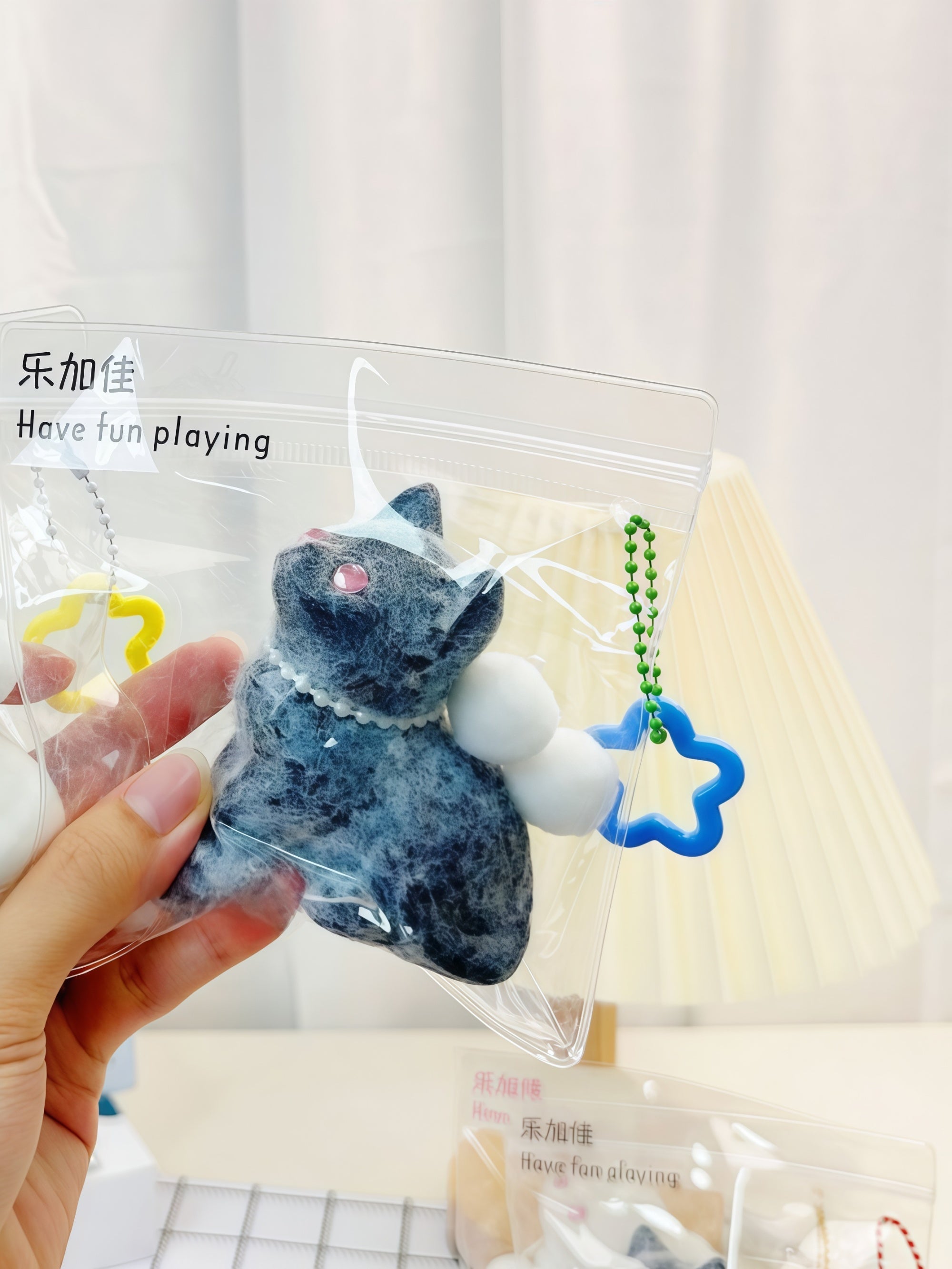 Adorable 3D Cat & Bear Squishy Toys