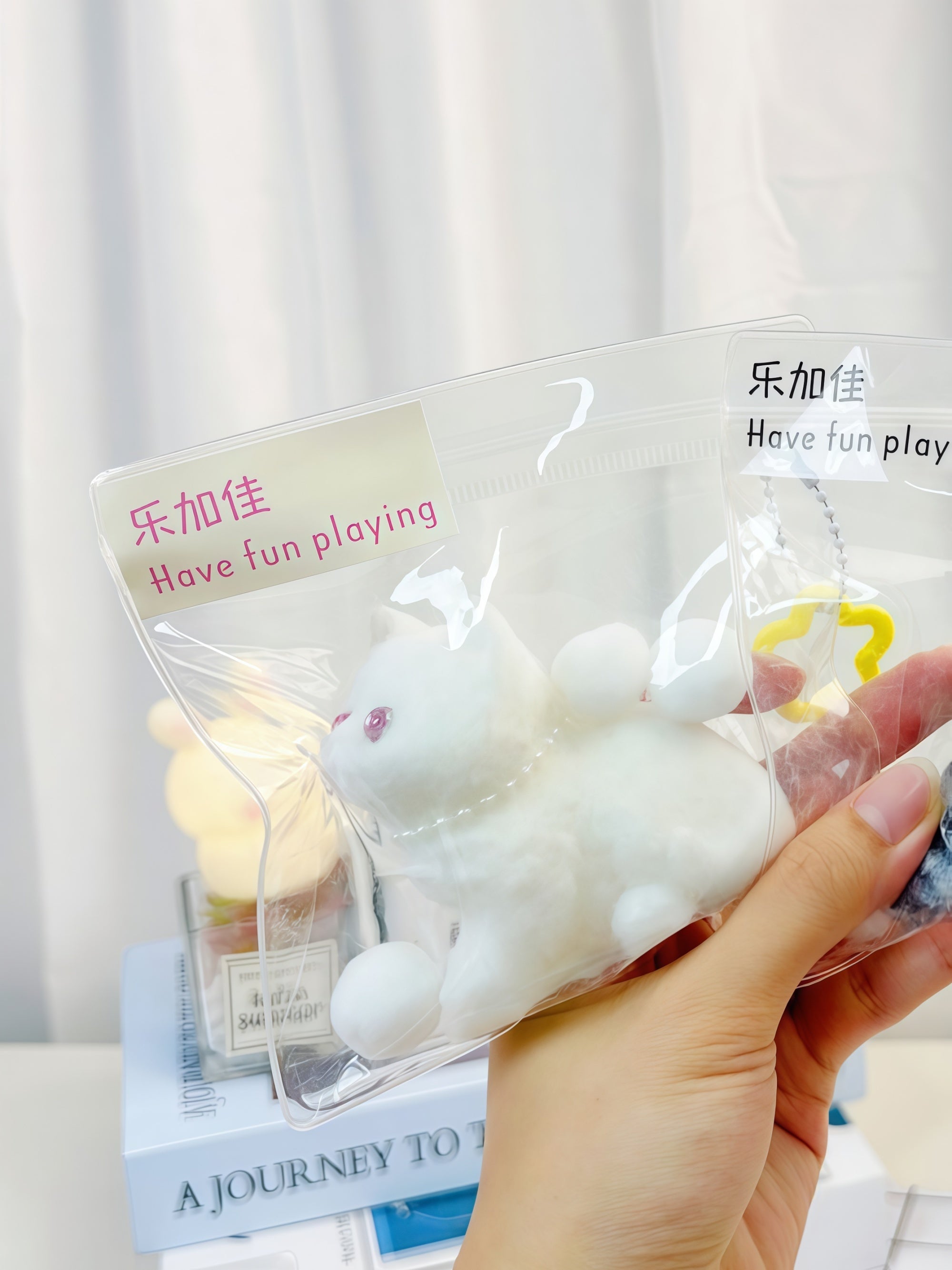 Adorable 3D Cat & Bear Squishy Toys