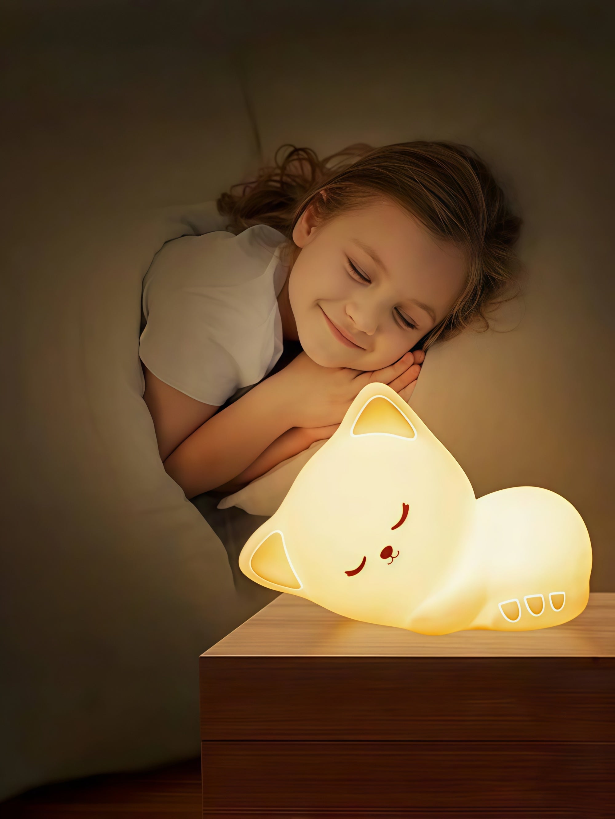 Cat Silicone Night Light