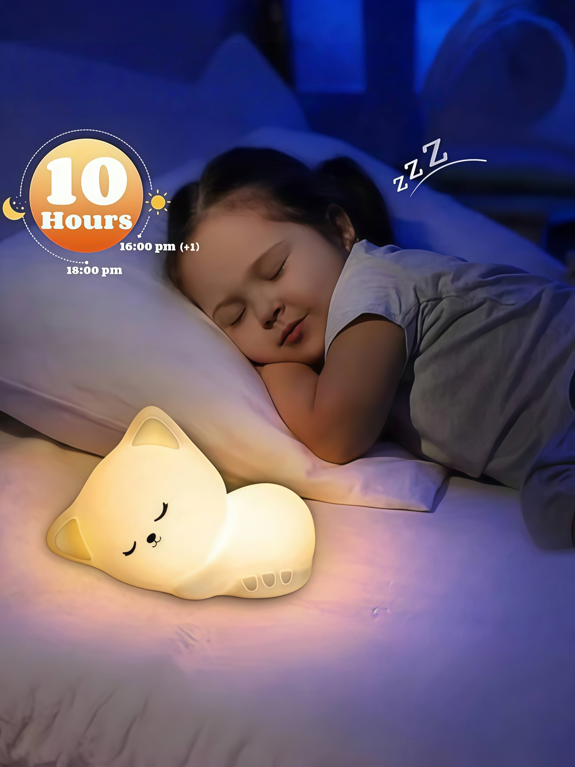 Cat Silicone Night Light
