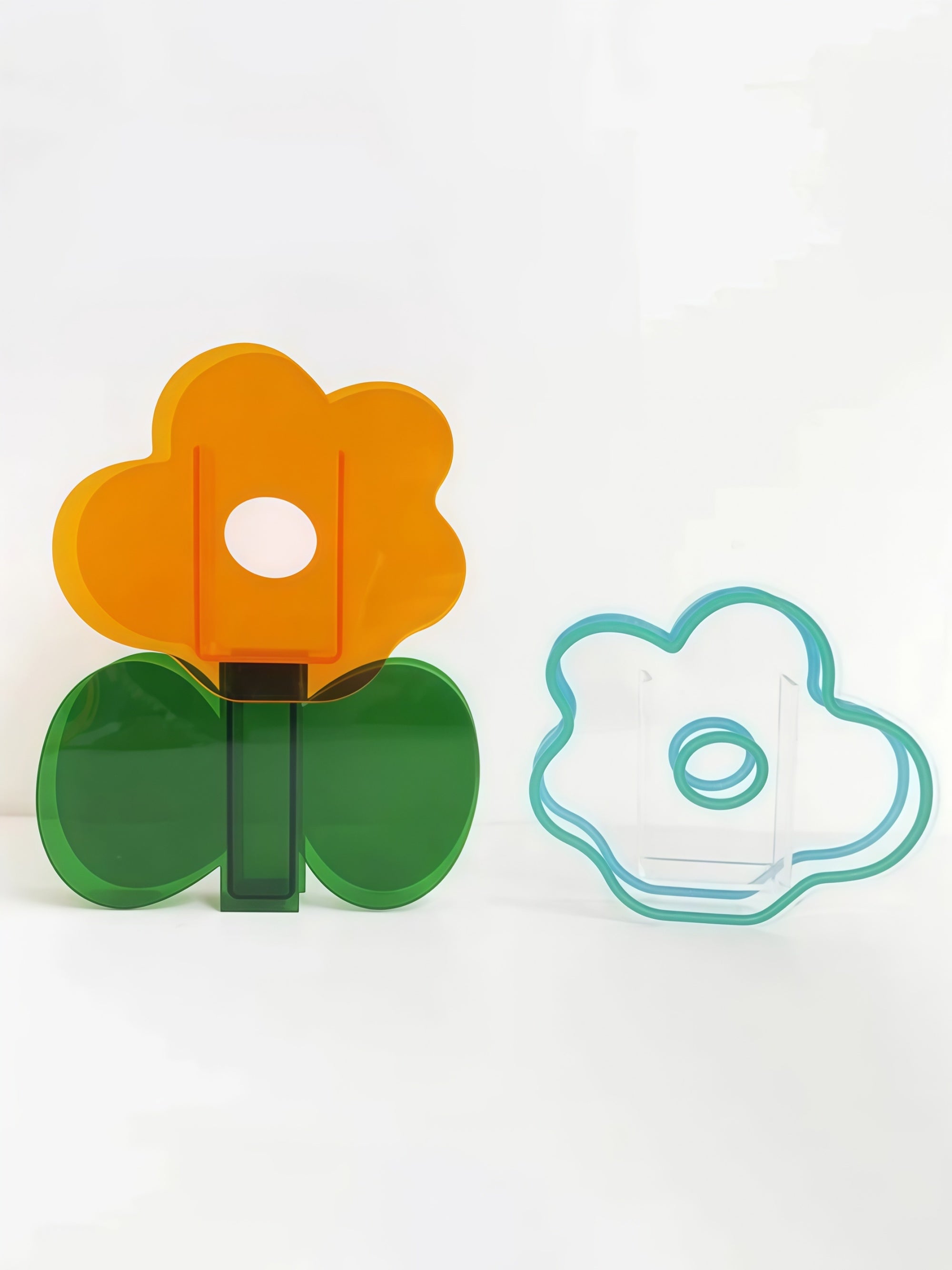 Acrylic Tulip Flower Vase