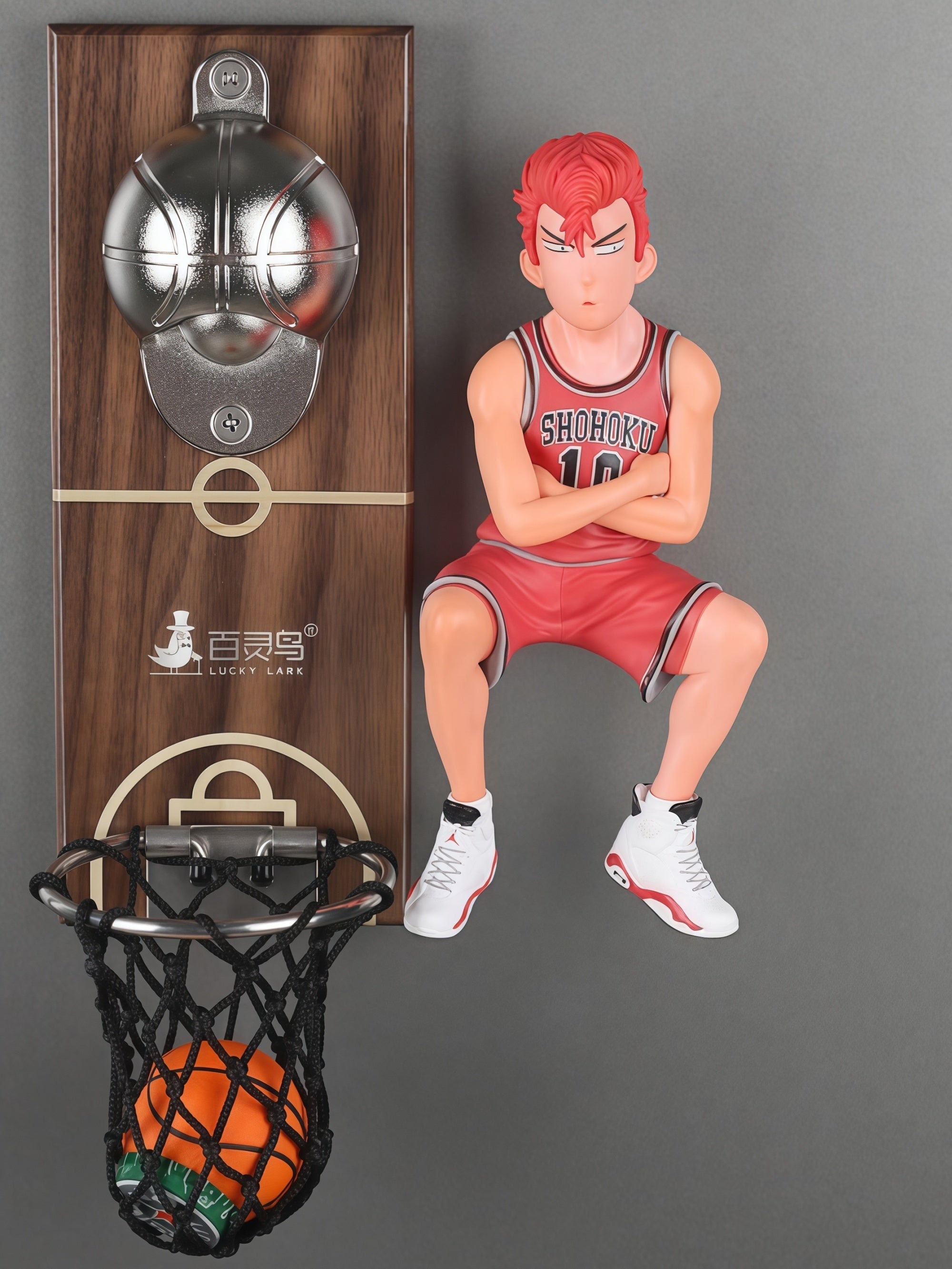 HoopShot Walnut Bottle Opener