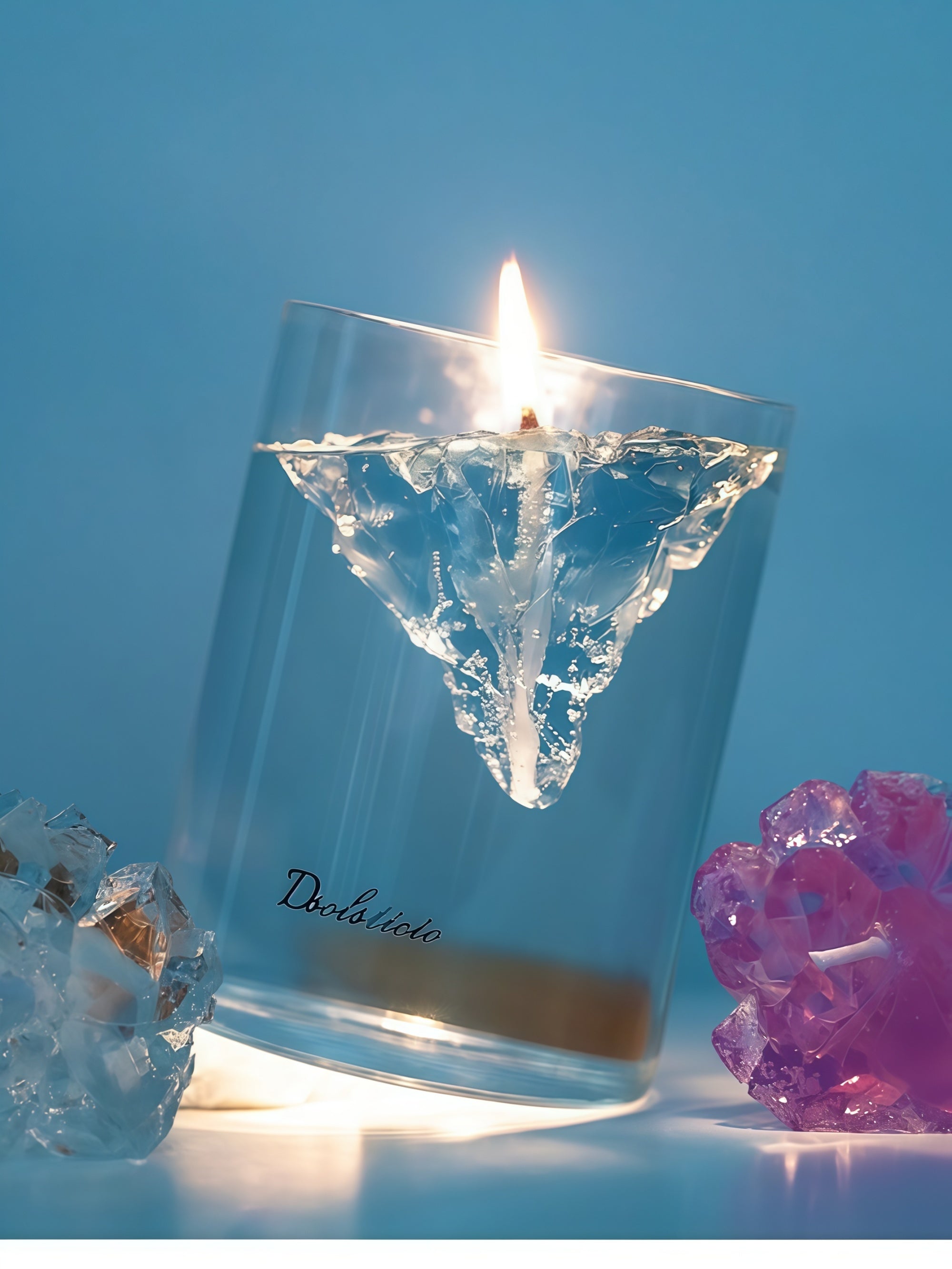 Iceberg Jelly Wax Candle Set
