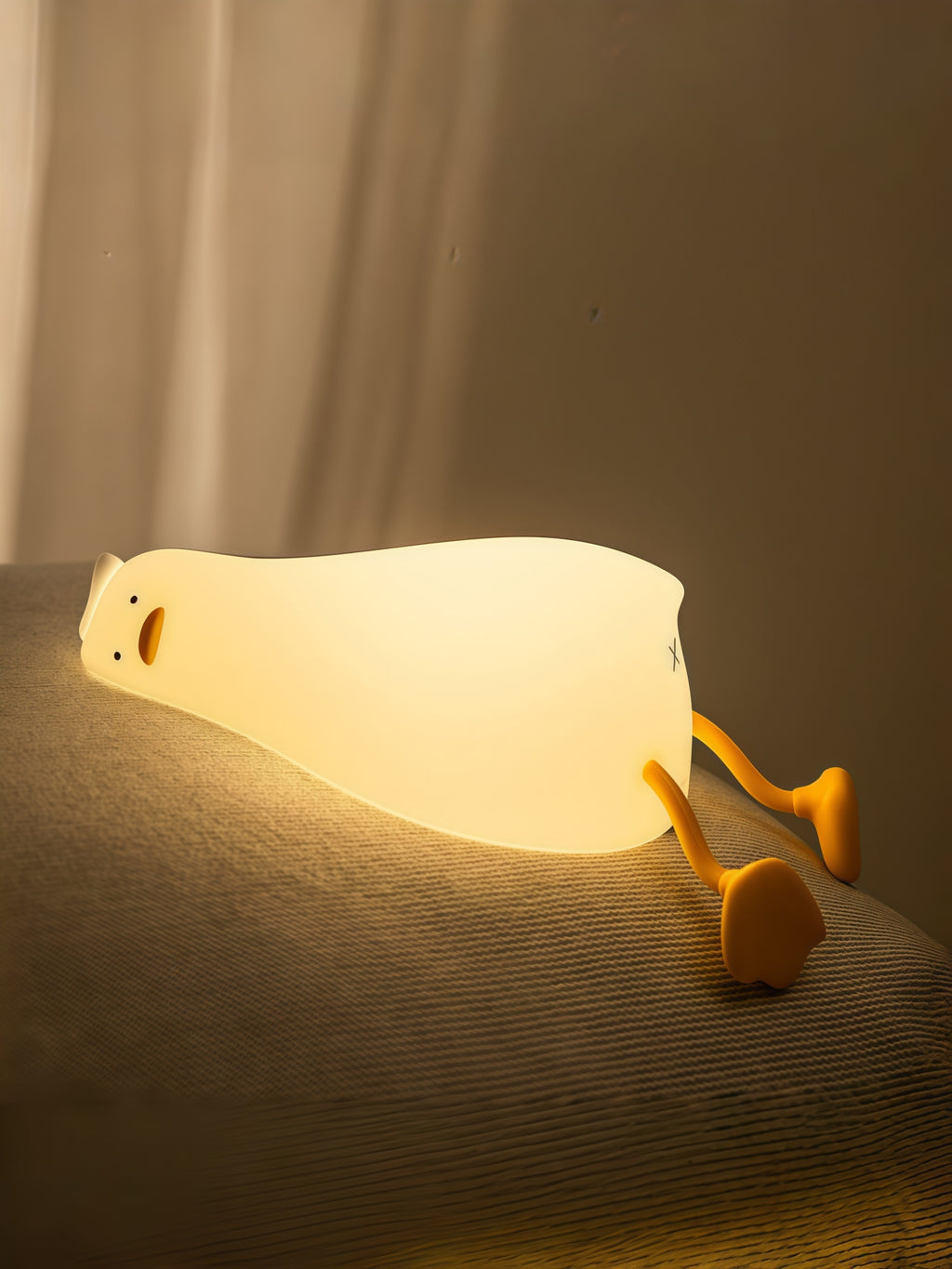 “Lying Duck” Silicone Night Light