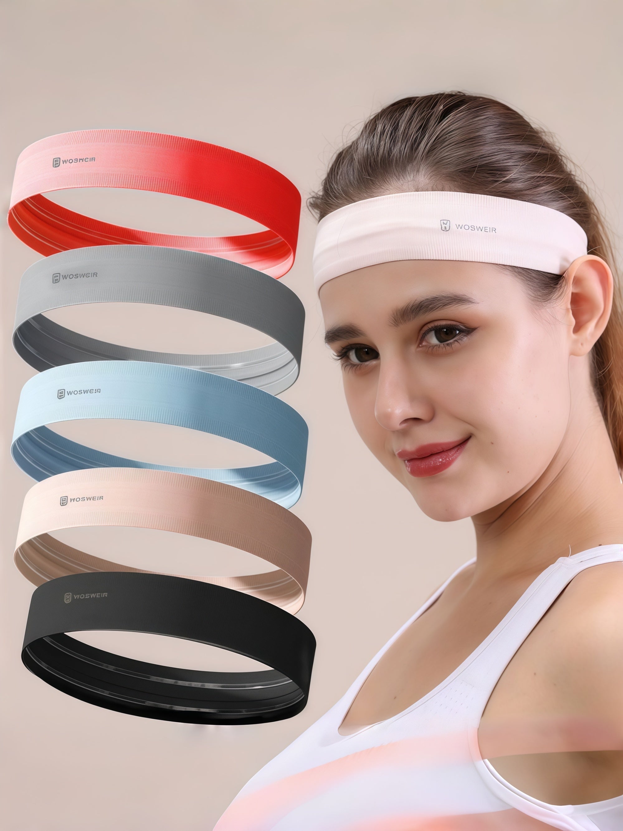 Sweat-Wicking Sports Headband