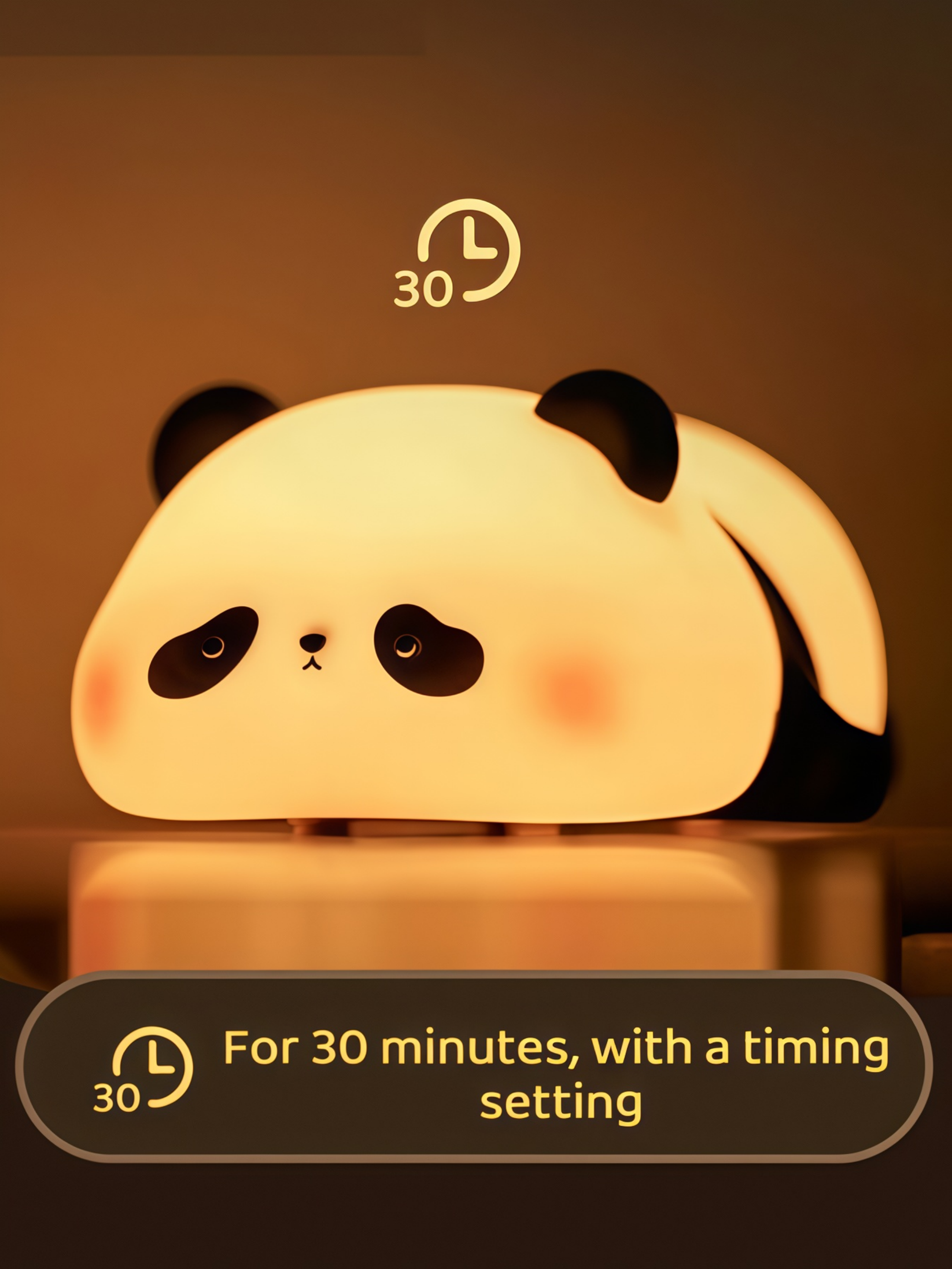 Panda Silicone Night Light