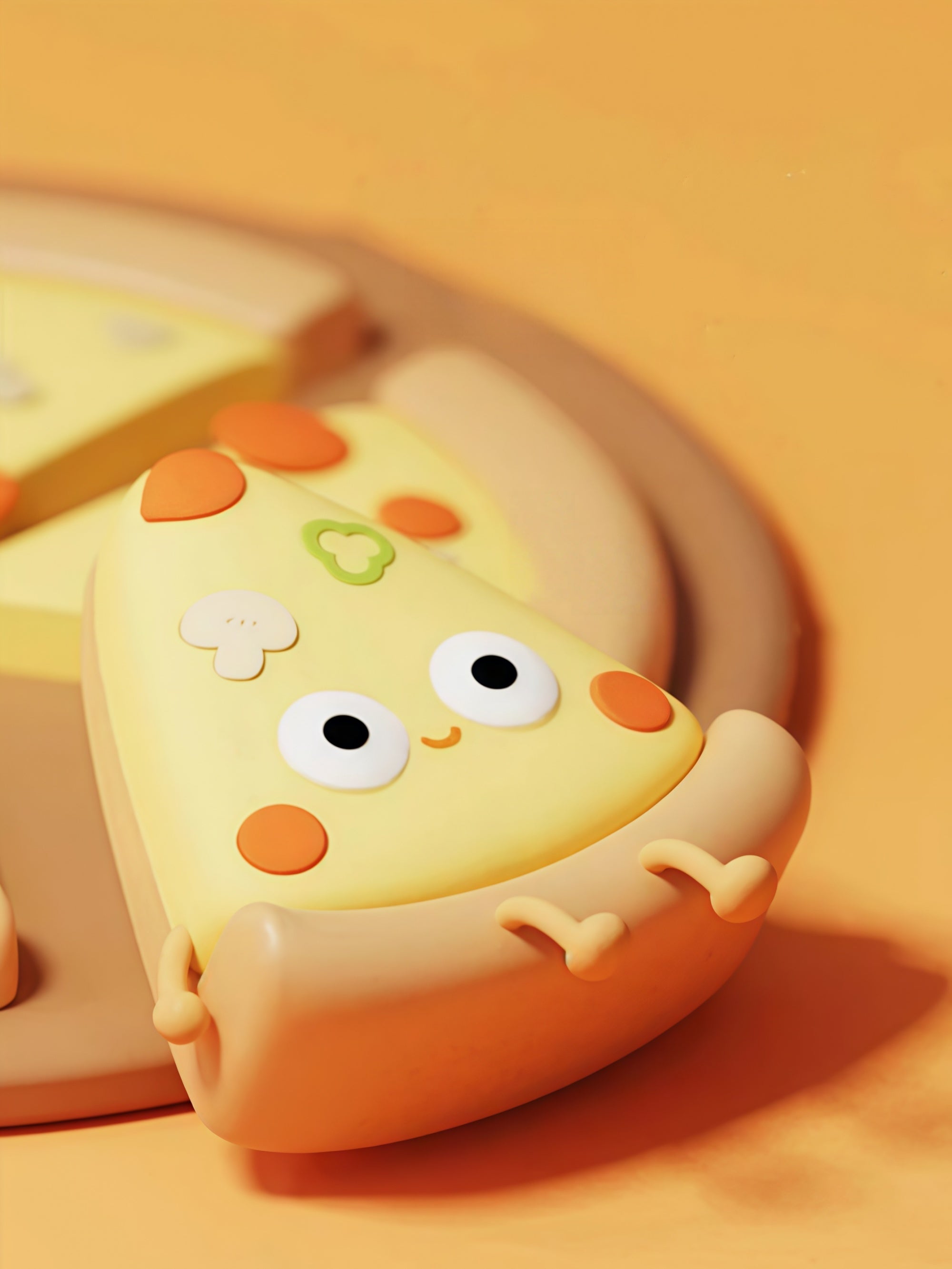 Pizza Silicone Night Light for Kids & Adults