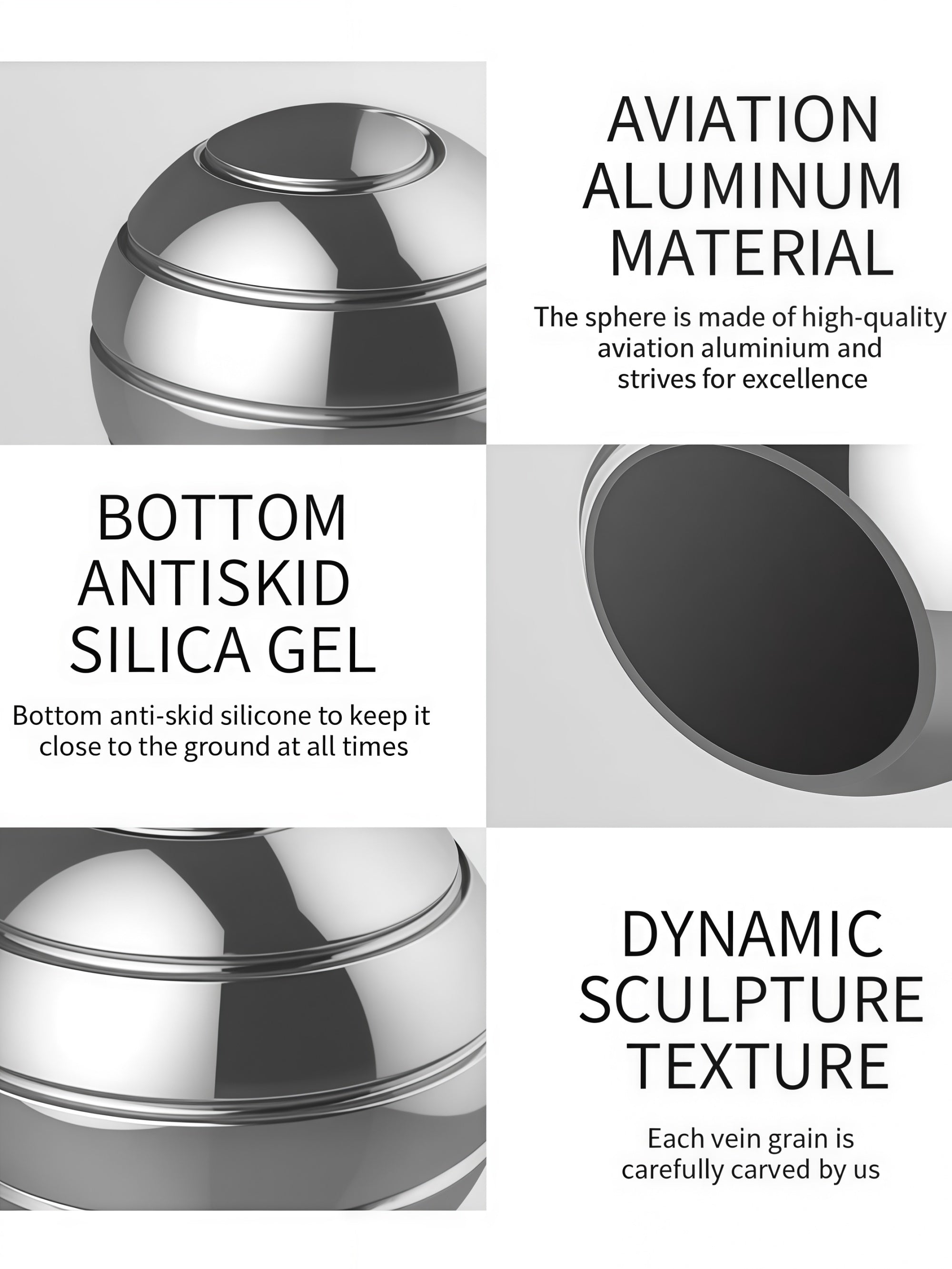 Rotating Desktop Fidget Spinner