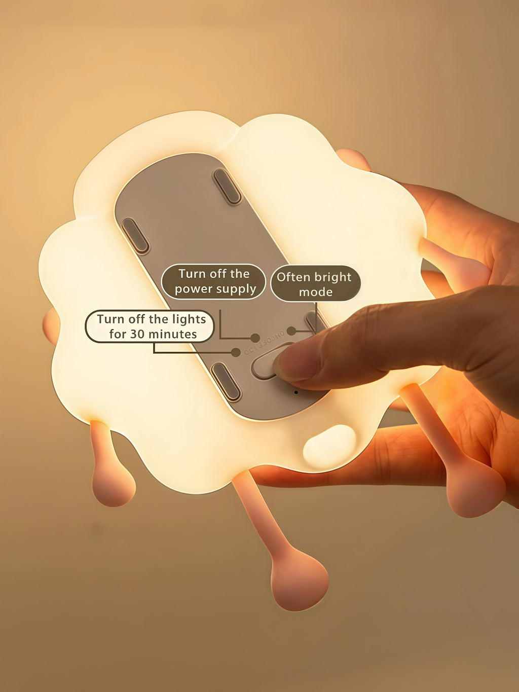 Silicone Sheep Night Light