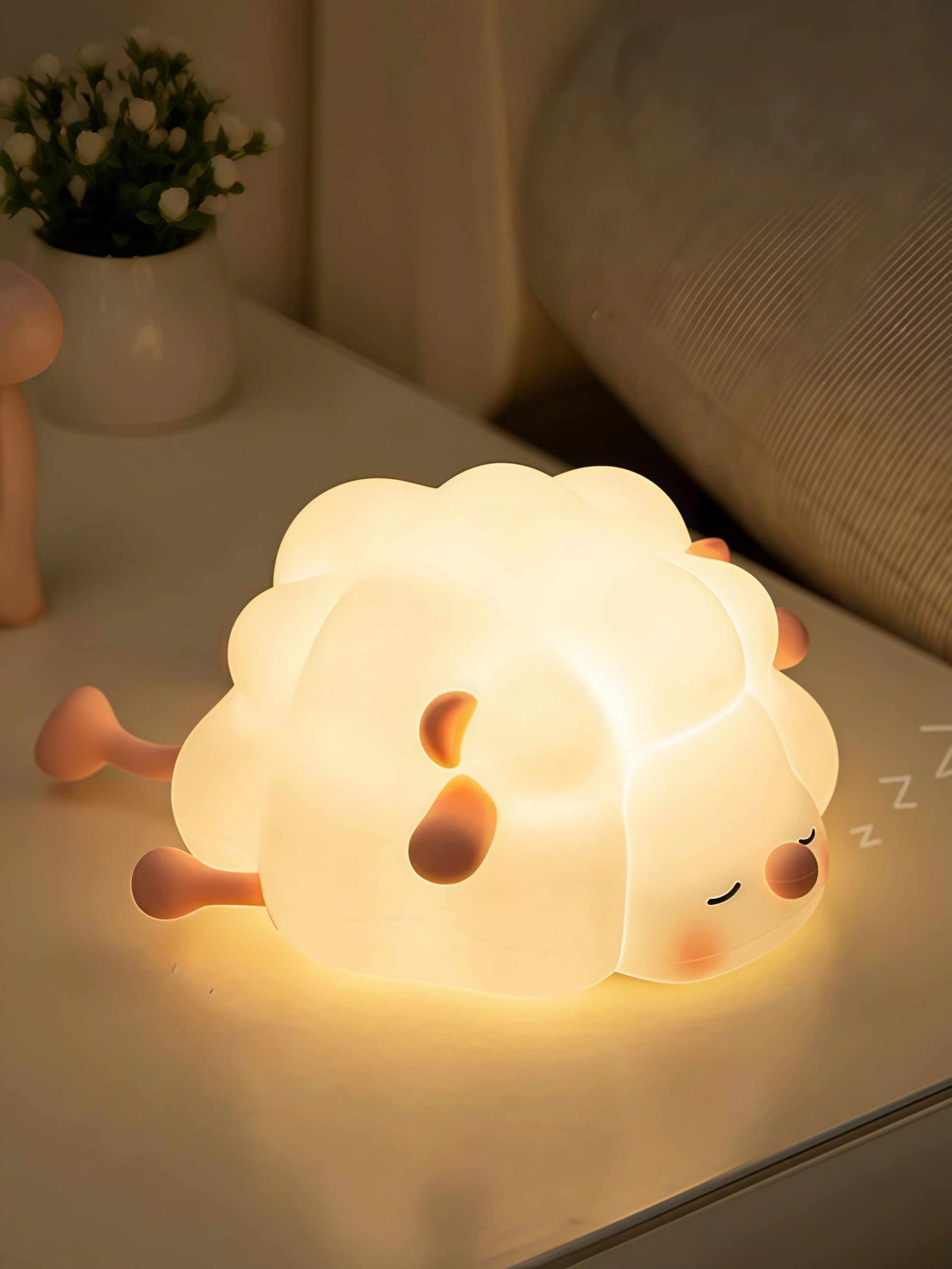 Silicone Sheep Night Light
