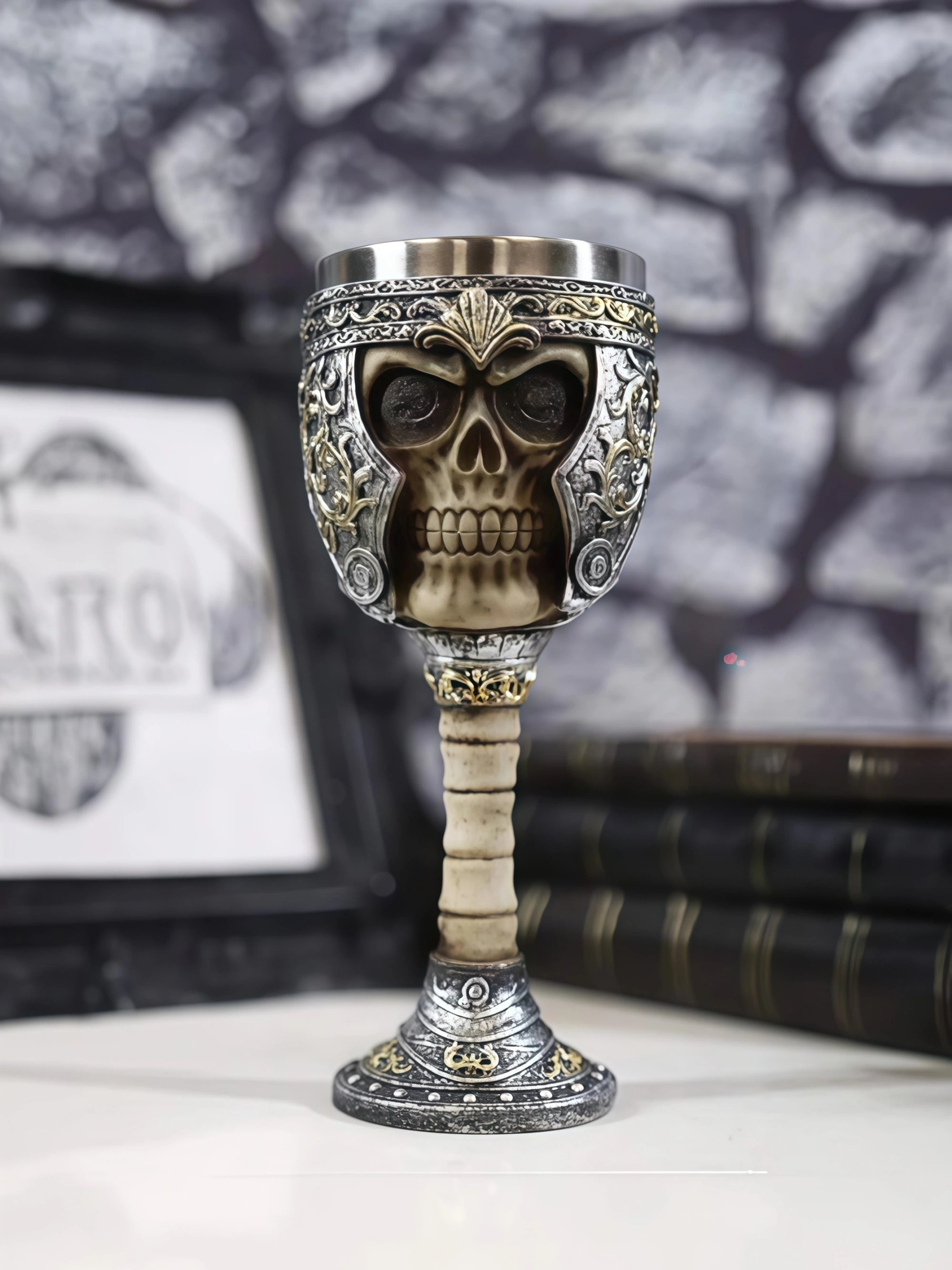 Skeleton Stem Goblet
