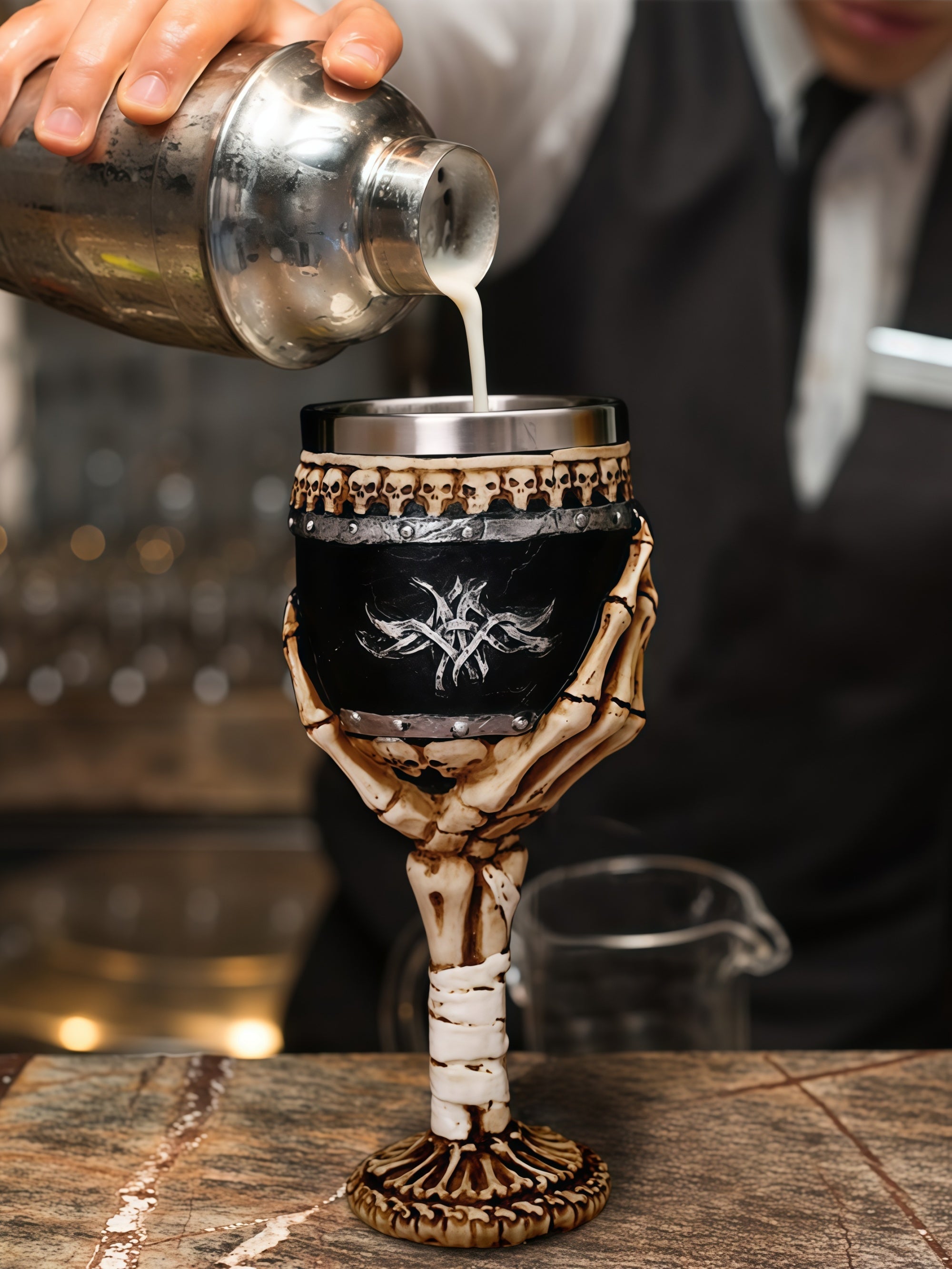 Skeleton Stem Goblet