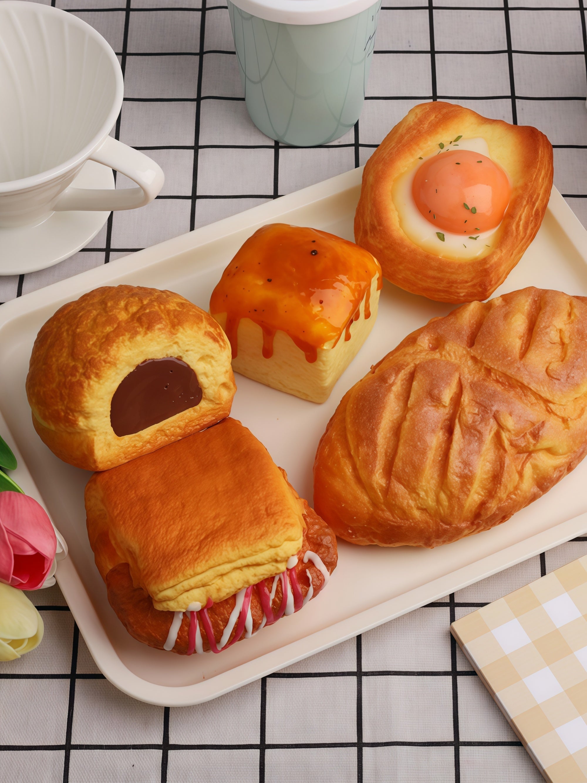 Slow Rebound Squishy Food Toys