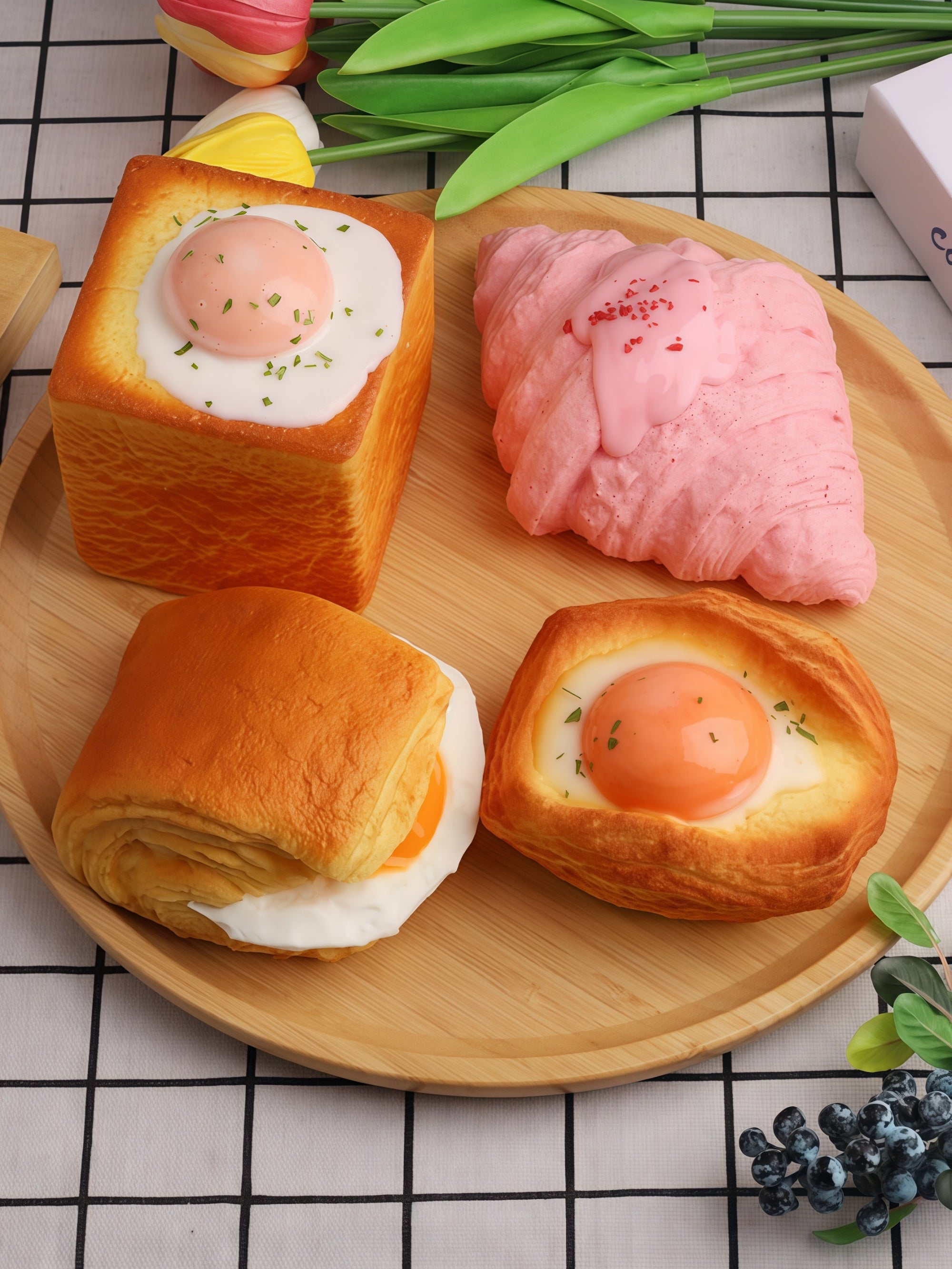 Slow Rebound Squishy Food Toys