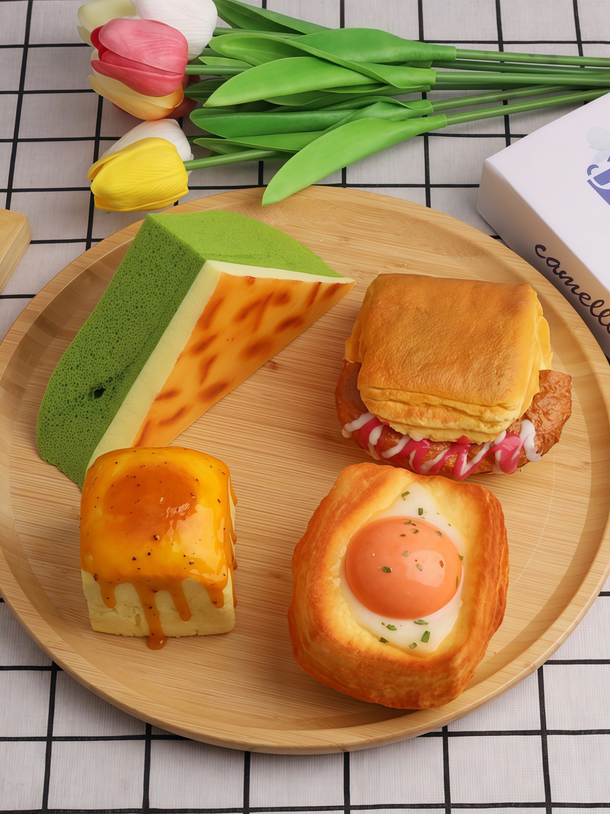 Slow Rebound Squishy Food Toys