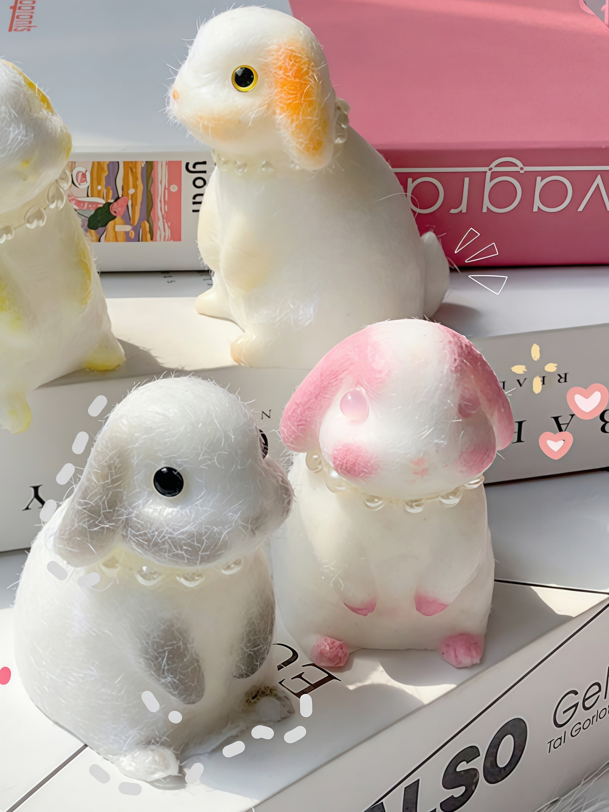 Soft Eared Rabbit Stress Relief Toy