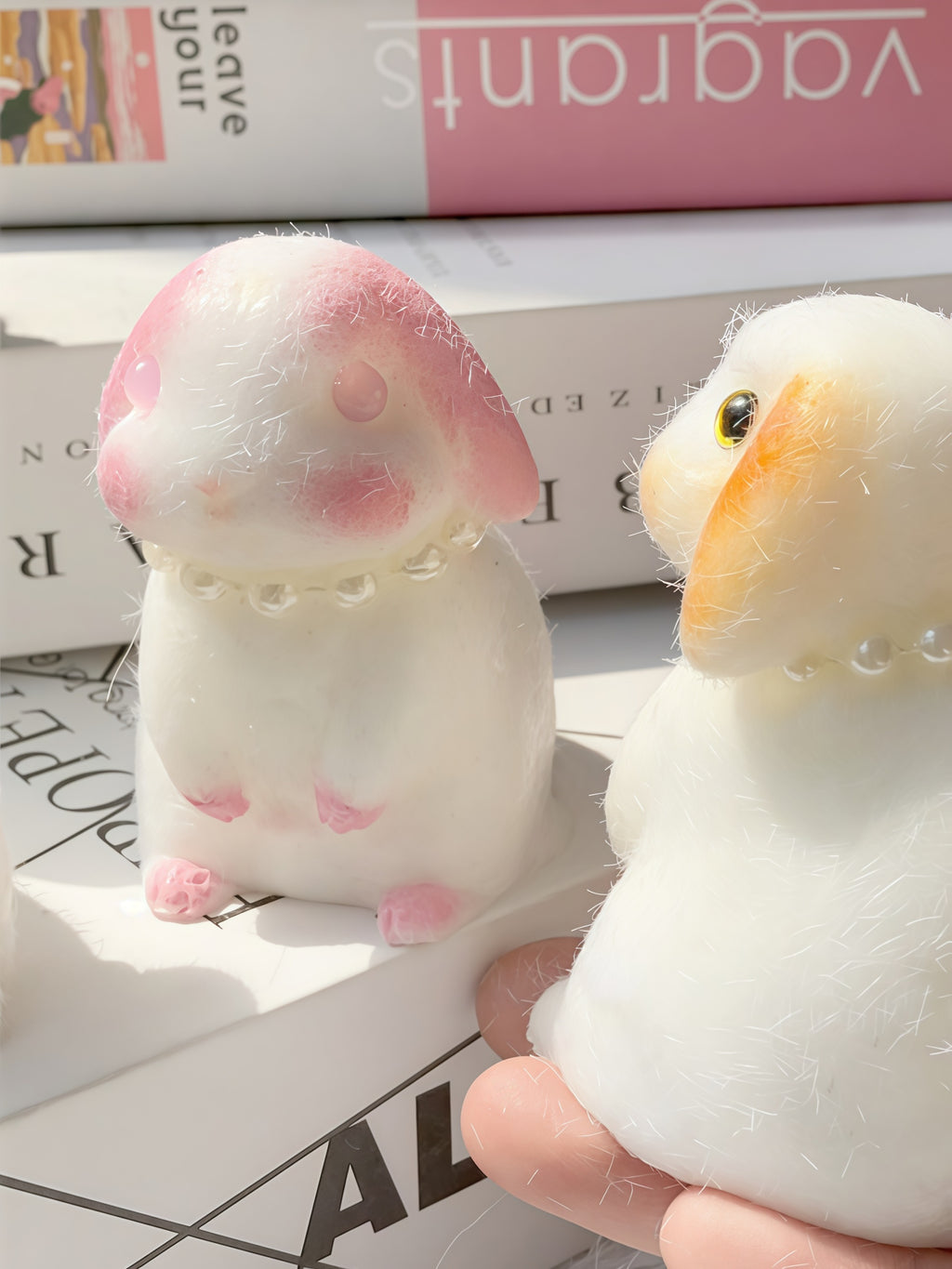 Soft Eared Rabbit Stress Relief Toy