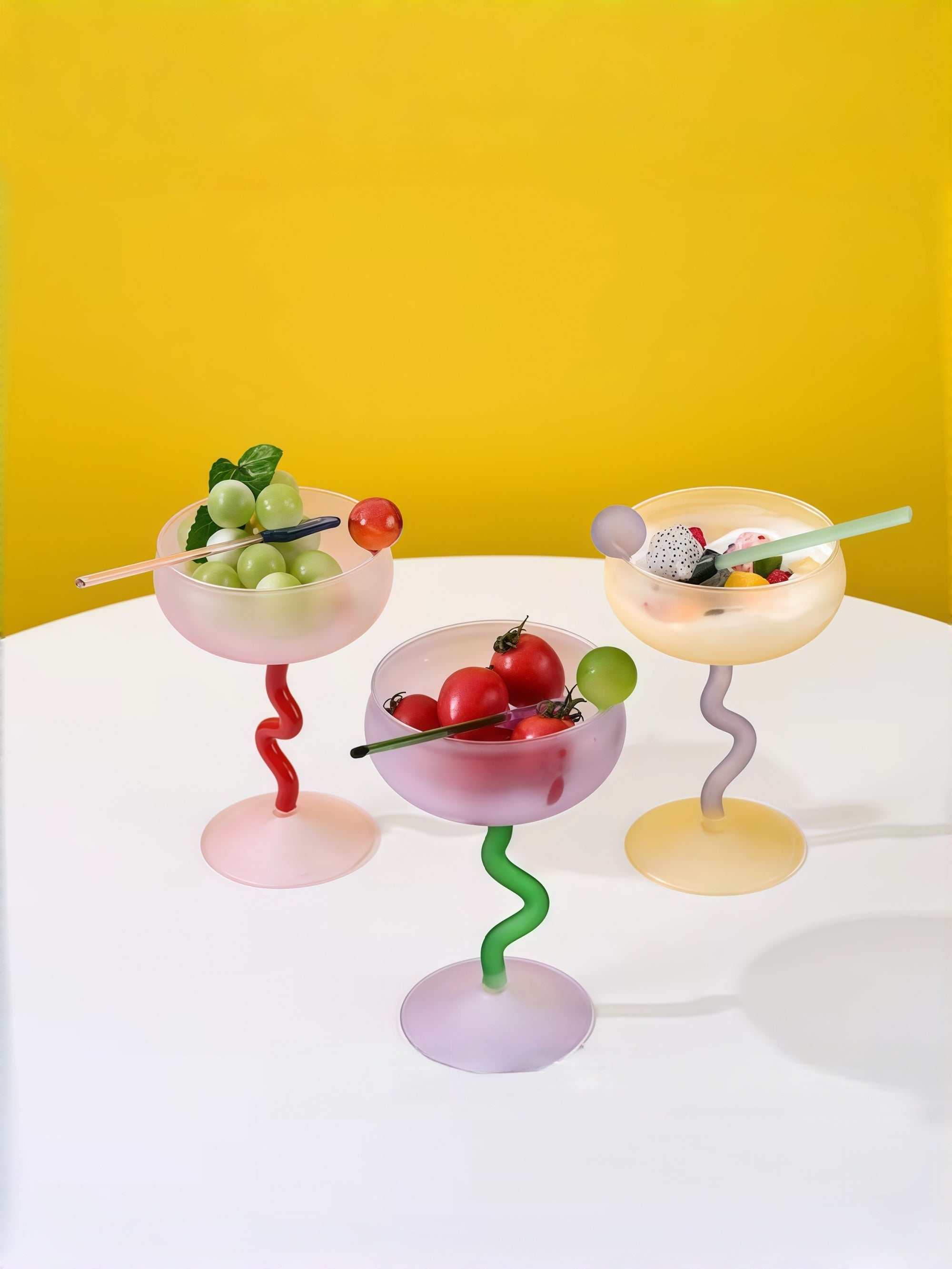 Twisty Candy Goblet