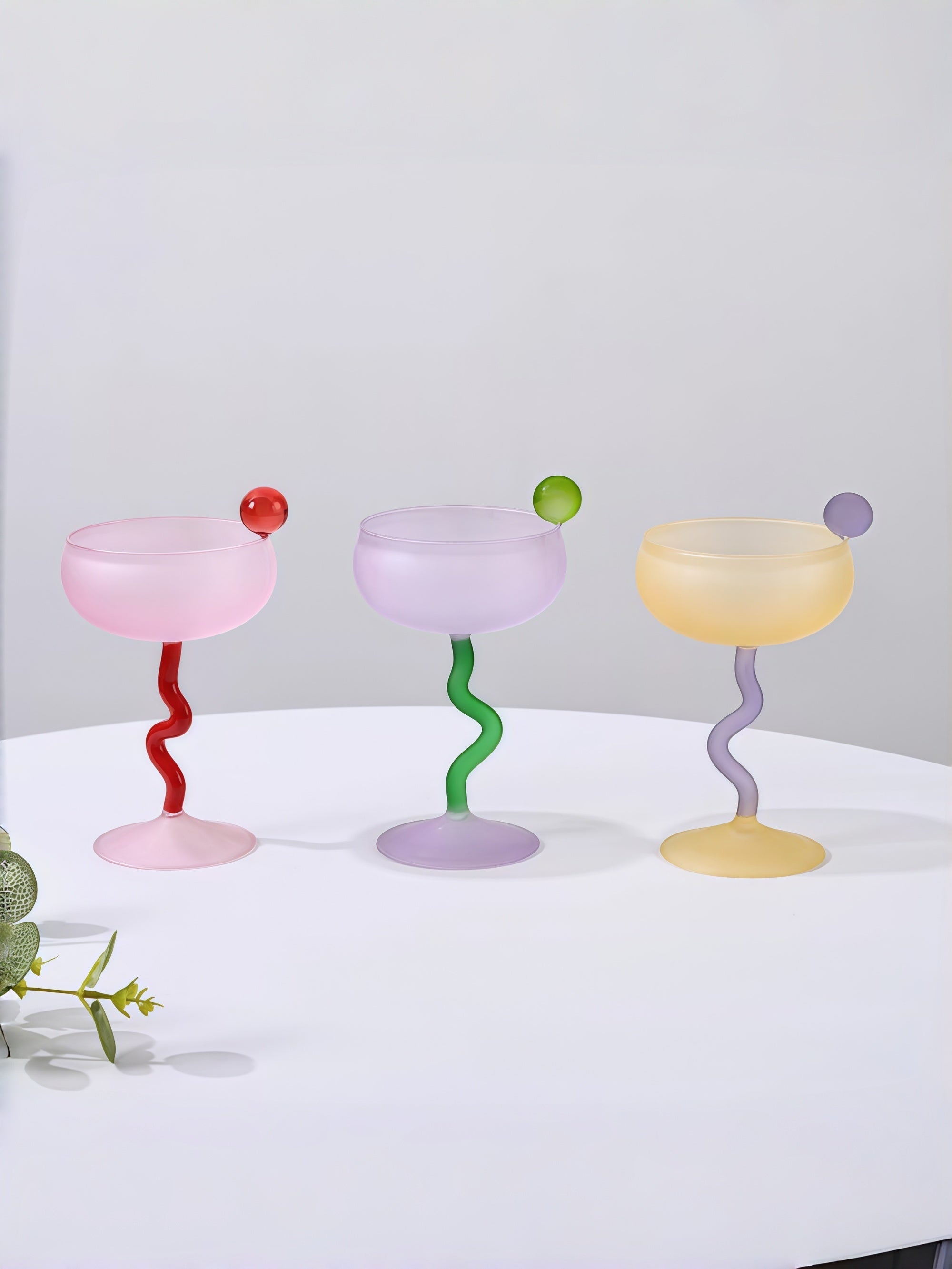 Twisty Candy Goblet